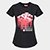 Camiseta Internacional Clássica Feminina - Preto