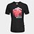 Camiseta Internacional Clássica Masculina - Preto