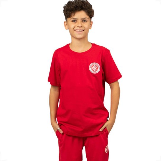 Camiseta Internacional Escudo Classico Juvenil