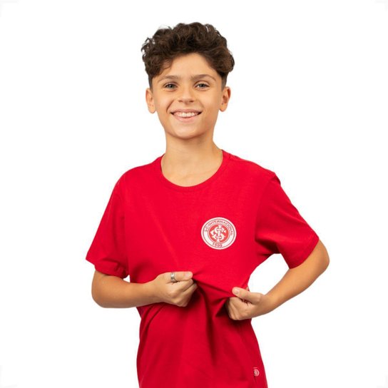 Camiseta Internacional Escudo Classico Juvenil