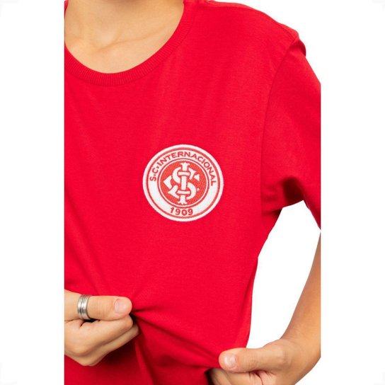 Camiseta Internacional Escudo Classico Juvenil