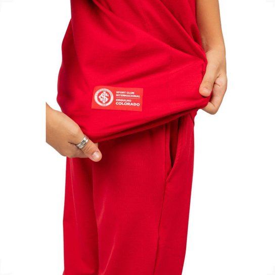 Camiseta Internacional Escudo Classico Juvenil