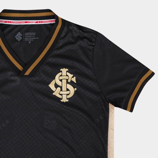 Camiseta Internacional Gold Feminina