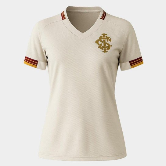 Camiseta Internacional Gold II Feminina