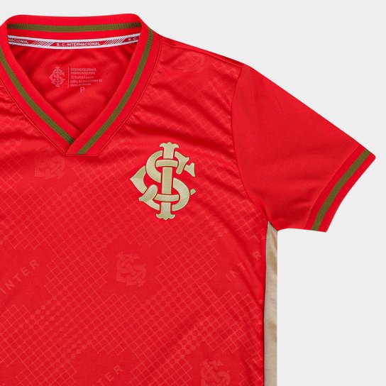 Camiseta Internacional Gold II Feminina