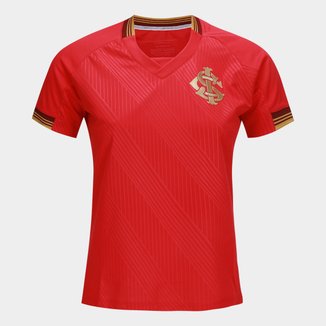 Camiseta Internacional Gold II Feminina