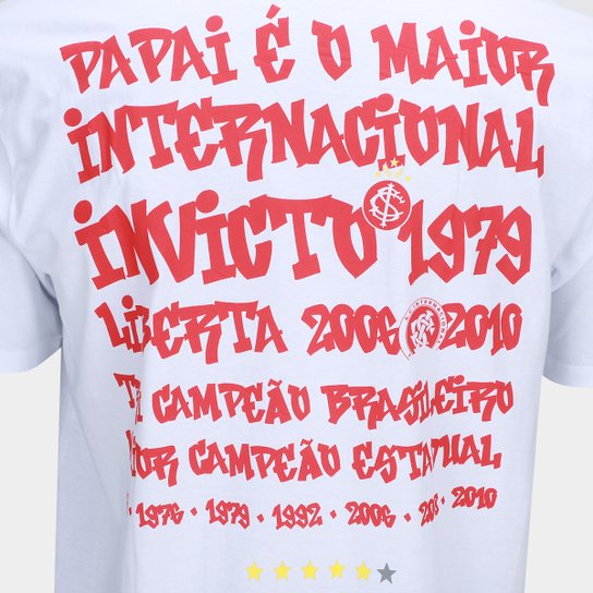 Camiseta Internacional História Masculino