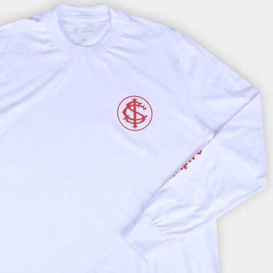 Camiseta Internacional Manga Longa Masculina