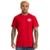 Camiseta Internacional Oficial Classic Algodão Masculina - Vermelho