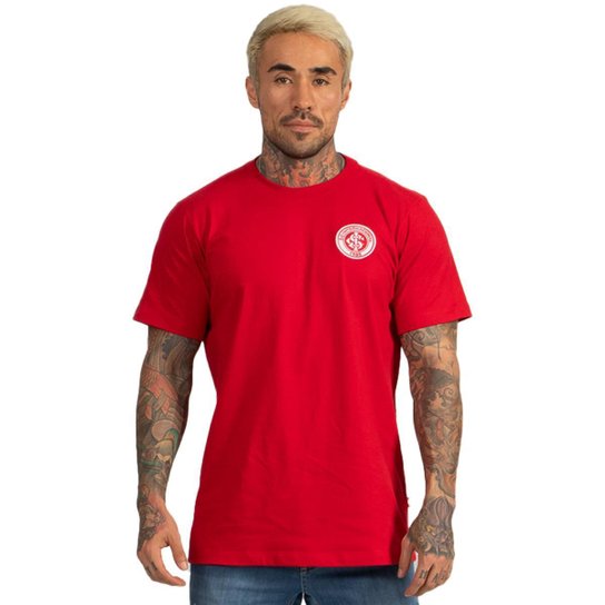 Camiseta Internacional Oficial Classic Algodão Masculina