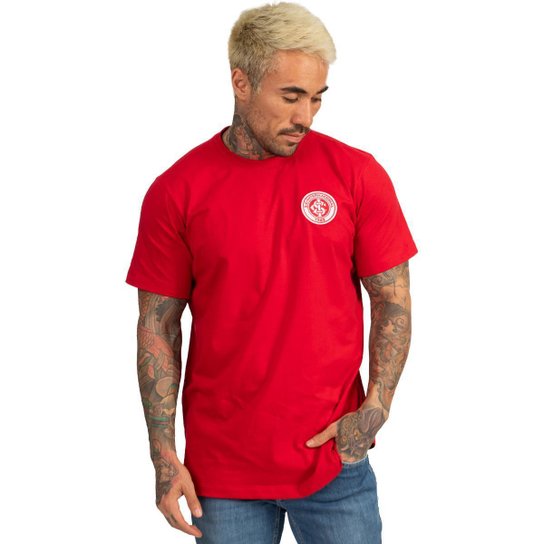 Camiseta Internacional Oficial Classic Algodão Masculina