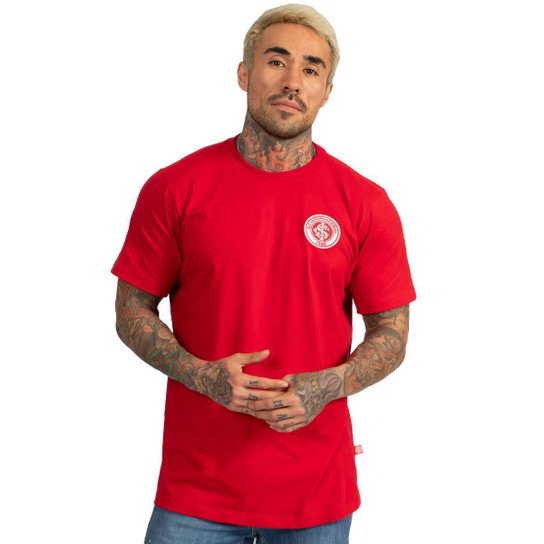 Camiseta Internacional Oficial Classic Algodão Masculina