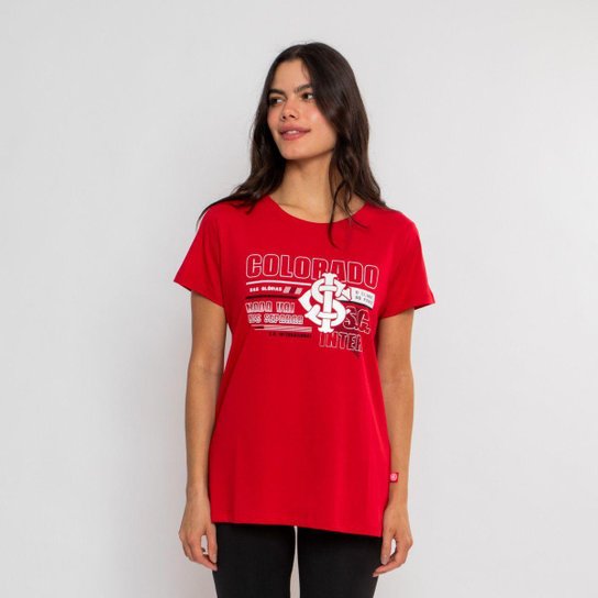 Camiseta Internacional Oficial Colorado Feminina