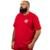 Camiseta Internacional Oficial Plus Size - Vermelho