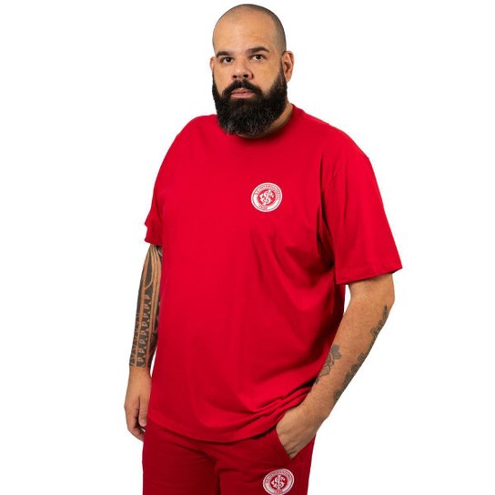 Camiseta Internacional Oficial Plus Size