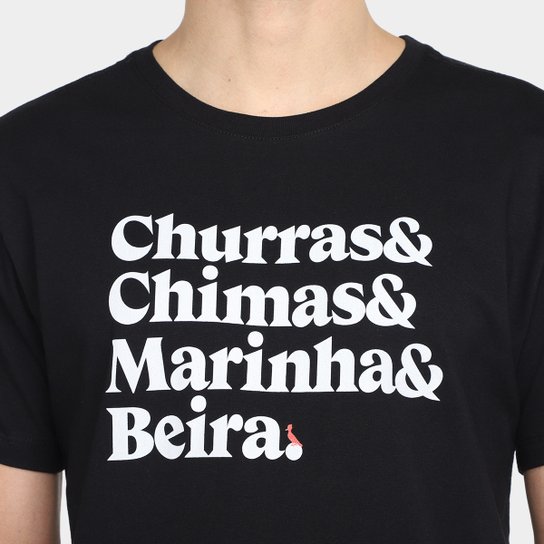 Camiseta Internacional Reserva Churras &&& Masculina