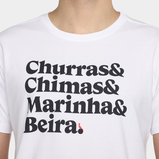 Camiseta Internacional Reserva Churras &&& Masculina