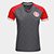 Camiseta Internacional Strong II Feminina - Vermelho+Cinza