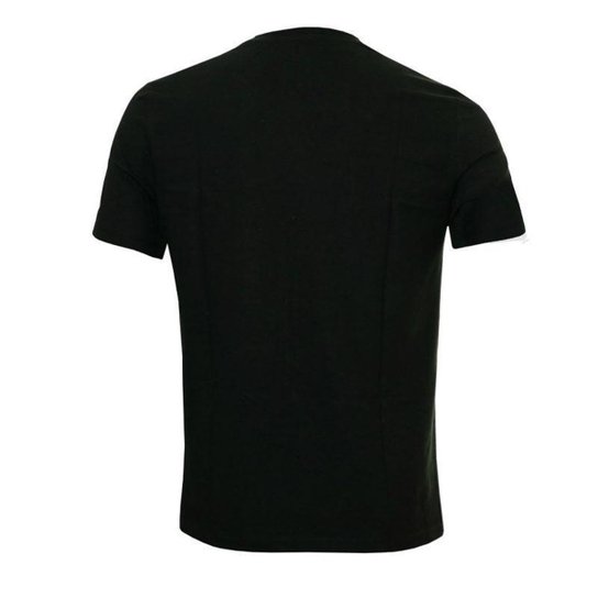 Camiseta Internacional Viagem Casual Ruas de Fogo Preta Masculina