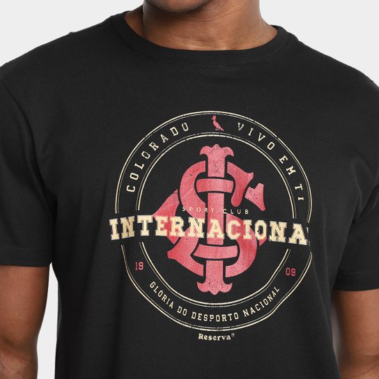 Camiseta Internacional Vivo em Ti Reserva Masculina