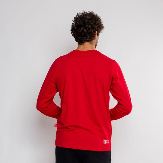 Camiseta Manga Longa Internacional Oficial