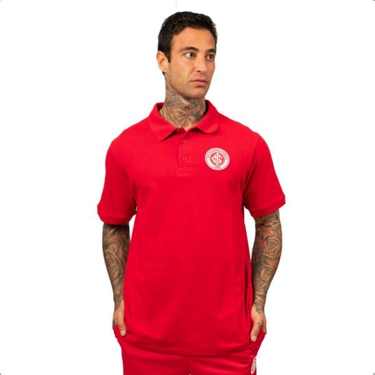 Camiseta Masculina Polo Internacional Oficial Piquet Classic