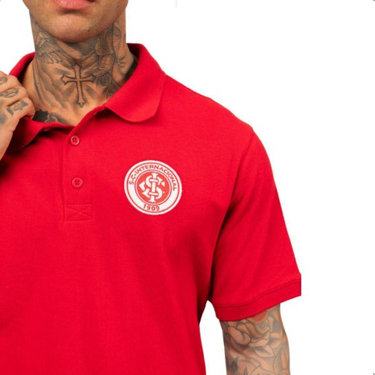 Camiseta Masculina Polo Internacional Oficial Piquet Classic