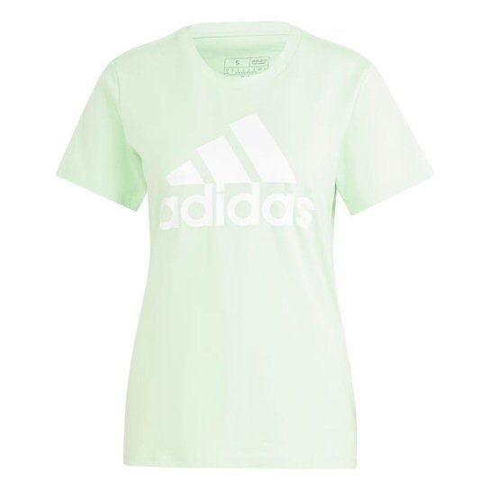 CAMISETA M/C BIG LOGO IR5409 - VERDE CLARO/BRANCO GG