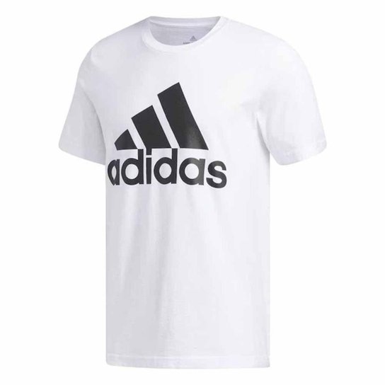 CAMISETA M/C BIG LOGO IV7457 - BRANCO/PRETO M