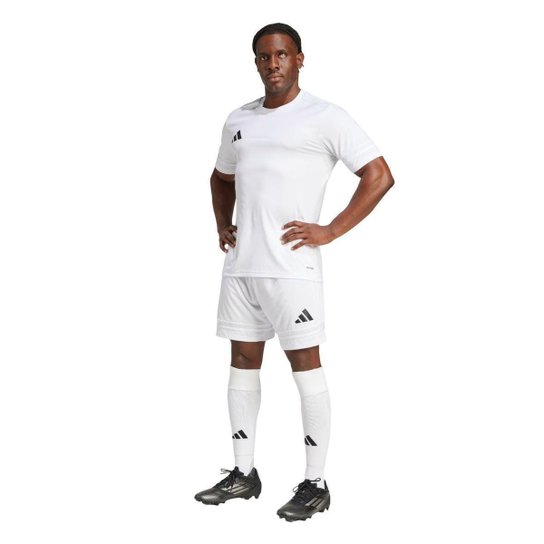 CAMISETA M/C SQUADRA 25 JG5834 - BRANCO/PRETO 2GG