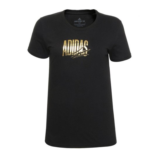 Camiseta Playera Adidas Power Logo Feminina IA4033