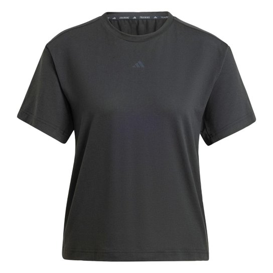Camiseta Power Back-Cutout Três Listras Adidas Feminina
