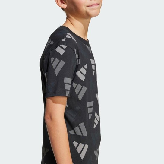 Camiseta Seasonal Essentials Logo Celebration Infantil