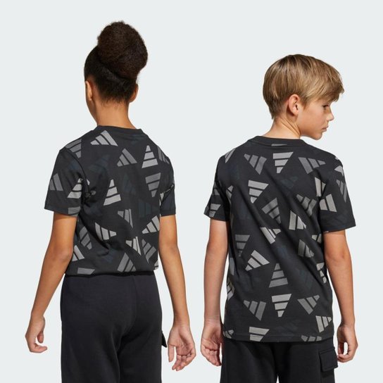 Camiseta Seasonal Essentials Logo Celebration Infantil