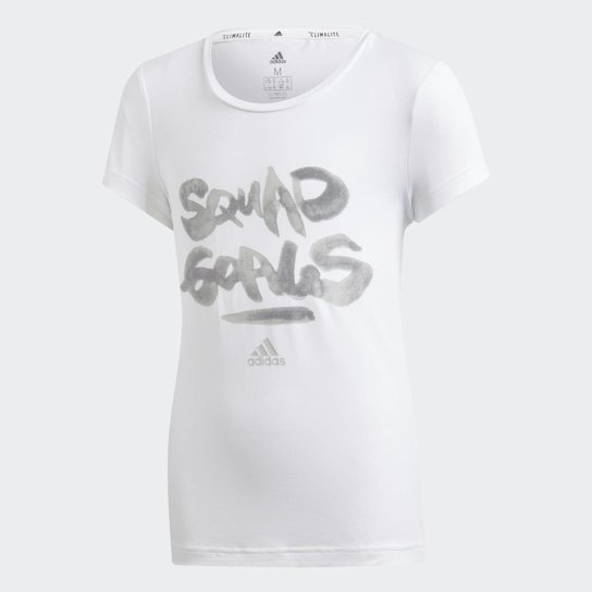 Camiseta Squad Adidas Feminina Infantil
