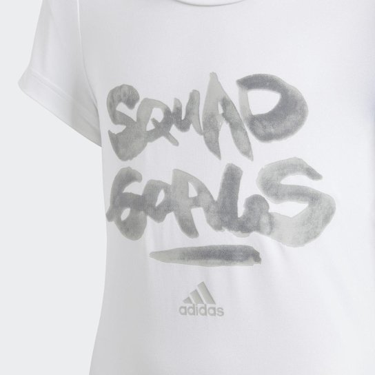 Camiseta Squad Adidas Feminina Infantil