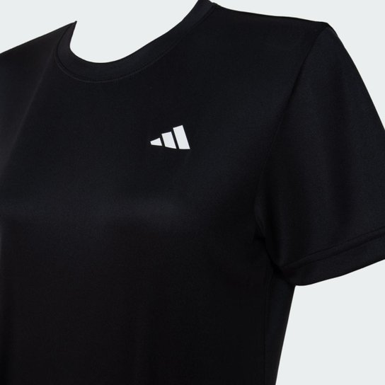 Camiseta Treino De Poliéster Adidas Feminina