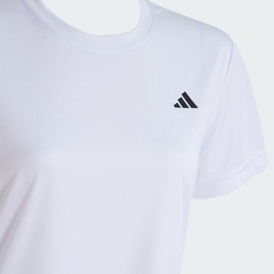 Camiseta Treino De Poliéster Adidas Feminina