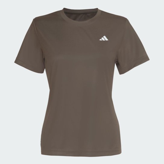 Camiseta Treino De Poliéster Adidas Feminina