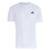 Camiseta Treino De Poliéster Adidas Masculina - Branco