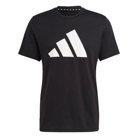 Camiseta Treino Manga Curta Logo Adidas