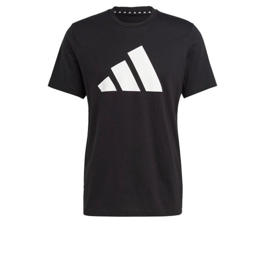 Camiseta Treino Manga Curta Logo Adidas