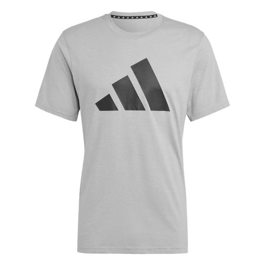 Camiseta Treino Manga Curta Logo Adidas