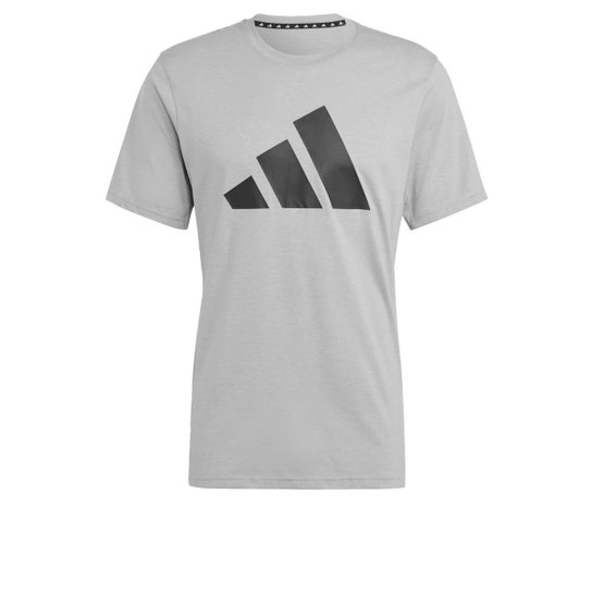 Camiseta Treino Manga Curta Logo Adidas