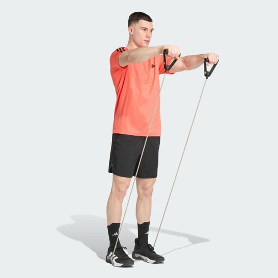 Camiseta Treino Train Essentials 3-Stripes Adidas Masculina