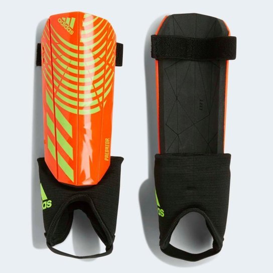 Caneleiras Predator Edge Match - adidas HC0624