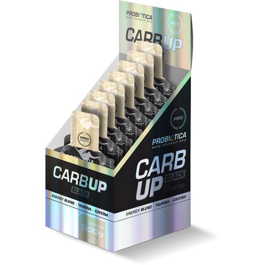 Carb-UP Gel Black c/ 10 Unidades - Probiótica