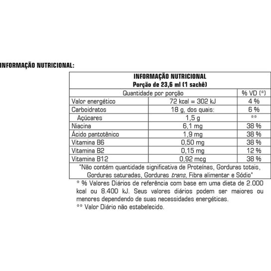 Carb-UP Gel Black c/ 10 Unidades - Probiótica
