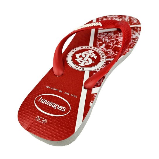 Chinelo Havaianas® Internacional Top Times Futebol Oficial
