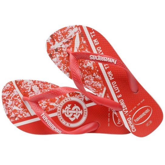 Chinelo Havaianas Top Times Internacional Est/24 41484483295